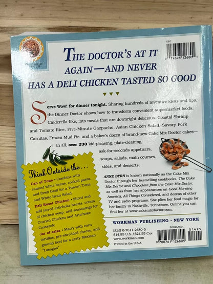 The Dinner Doctor by Anne Byrn (2003, Trade Paperback)