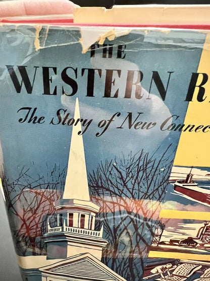 The Western Reserve-Harlan Hatcher 1949 Hard Cover First Edition-Bobbs Merrill