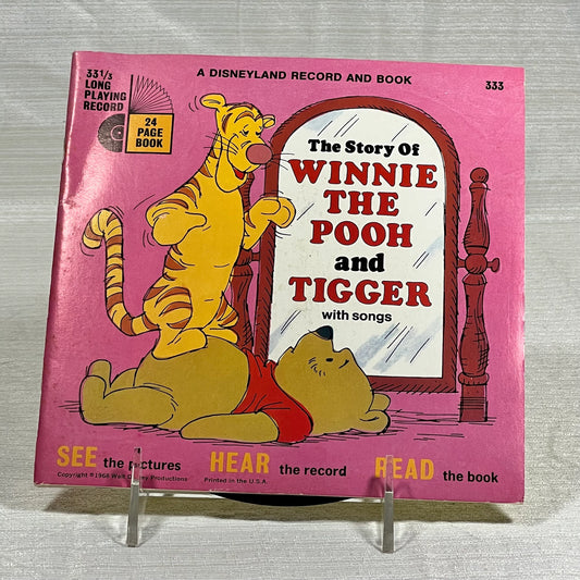 Winnie The Pooh and Tigger read Along Record