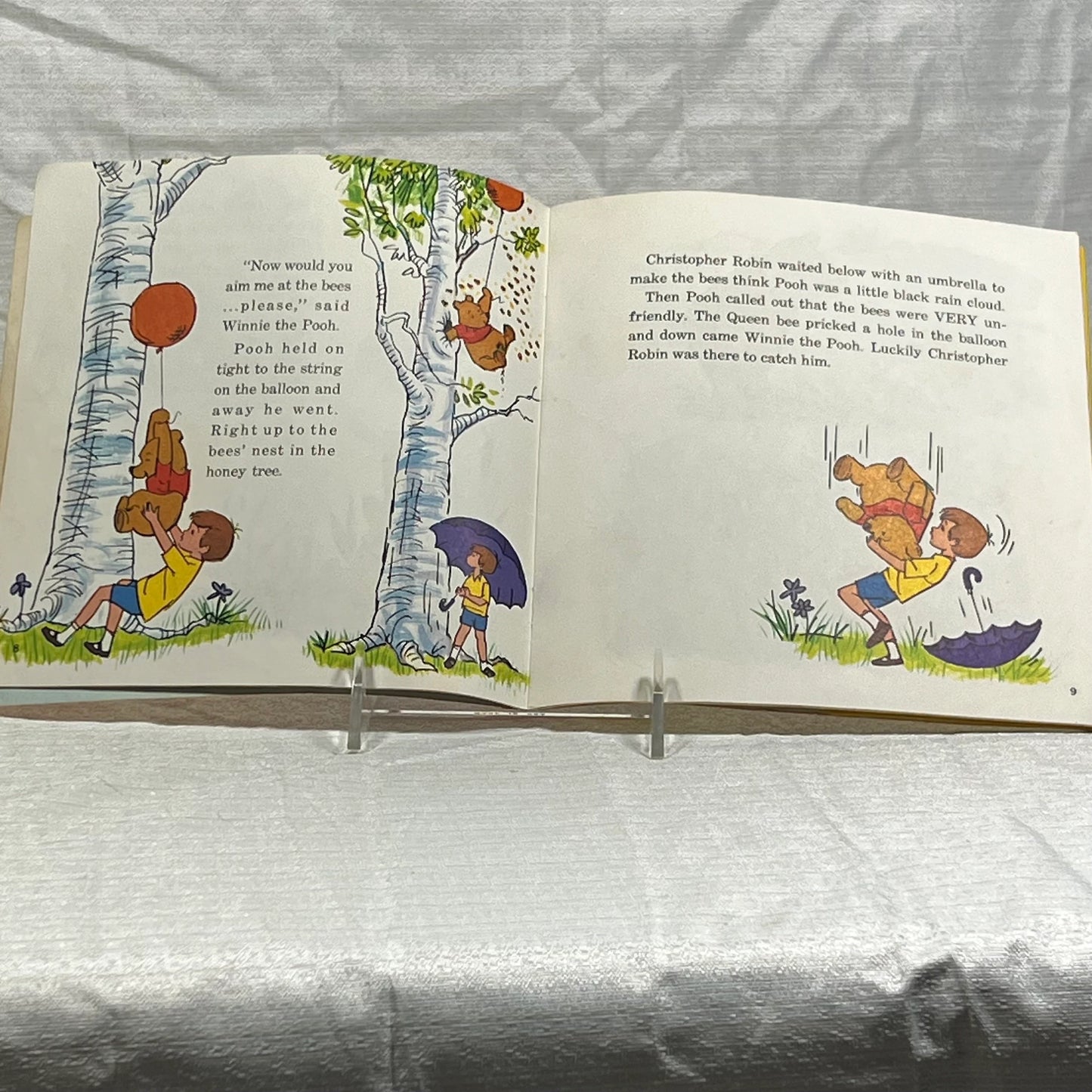 Walt Disney's Story of Winnie The Pooh and The Honey Tree Book and Record